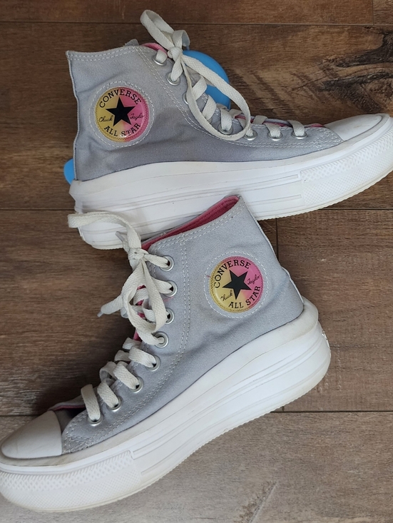 Converse Chuck Taylor All Star Move Platform High Top Sneakers, Size 4 Y / 5.5 W